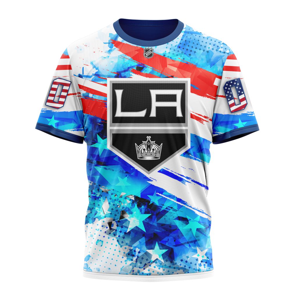 Los Angeles Kings Special Concept For Independence Day Personalized Name And Number T-Shirt Oregontrailrvpk Shirt