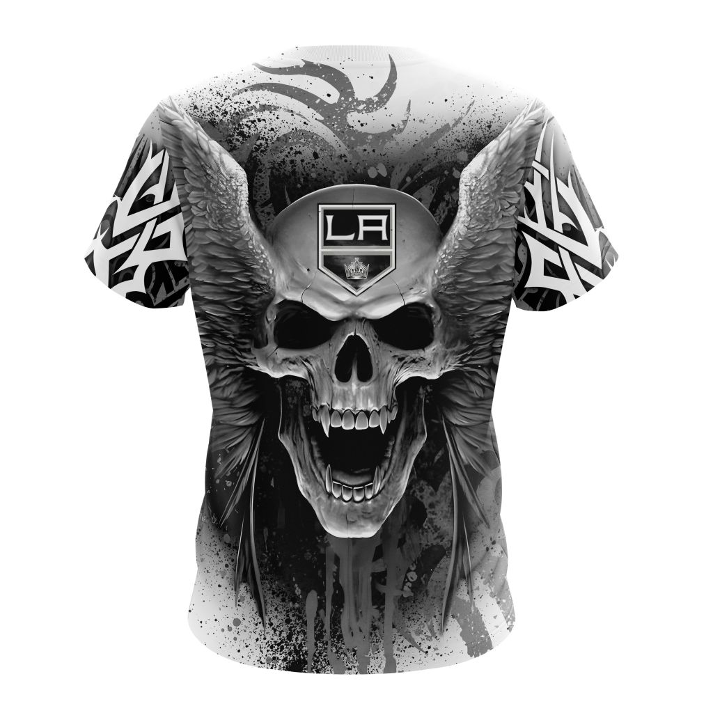Los Angeles Kings Special Kits With Skull Art T-Shirt Oregontrailrvpk Shirt