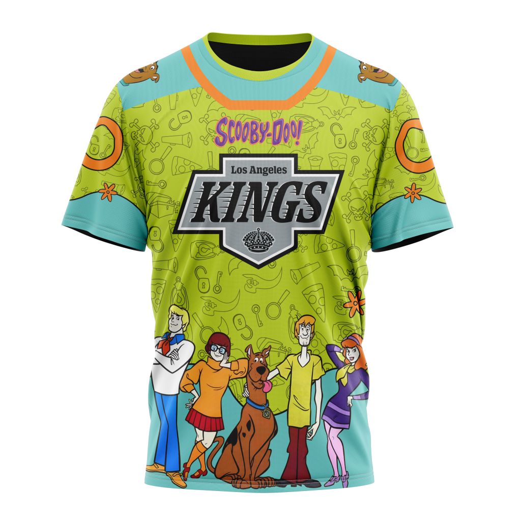 Los Angeles Kings Special Scooby Doo Design 01 Personalized Name And Number T-Shirt Oregontrailrvpk Shirt