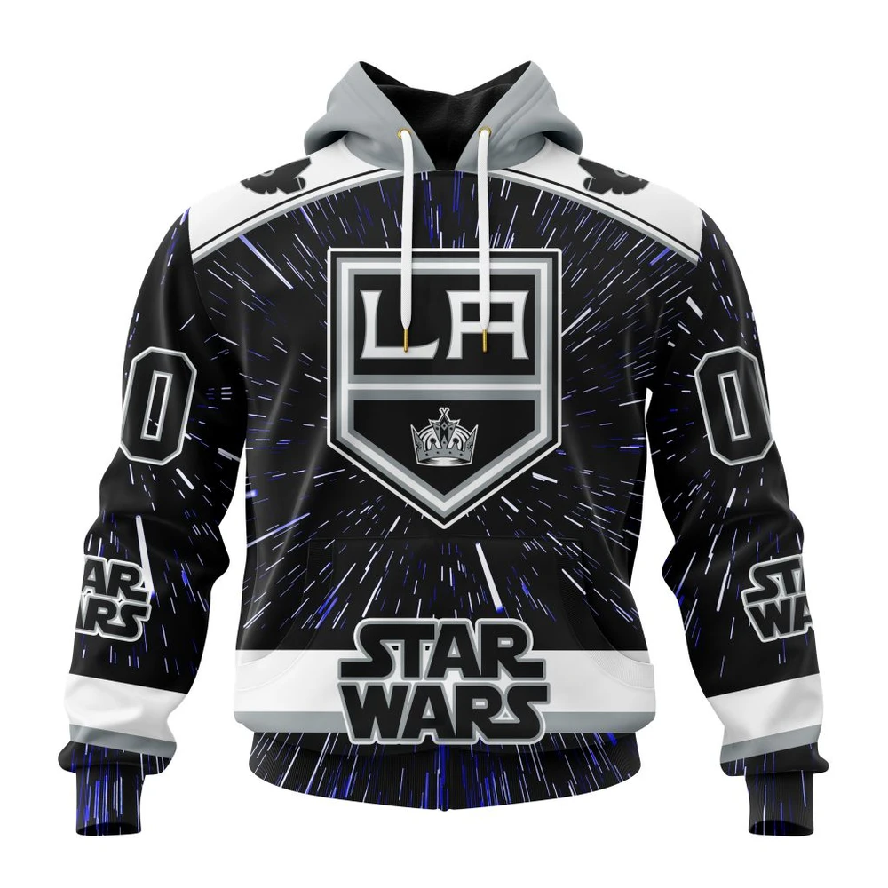Los Angeles Kings Special Star Wars Design All Over Print Hoodie Style 17208