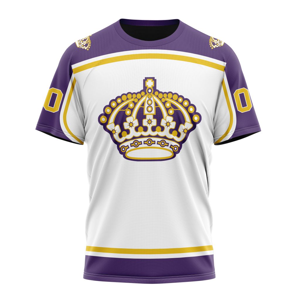 Los Angeles Kings Special Throwback Design 01 Personalized Name And Number T-Shirt Oregontrailrvpk Shirt