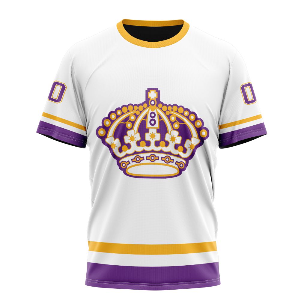 Los Angeles Kings Special Whiteout Design 01 Personalized Name And Number T-Shirt Oregontrailrvpk Shirt