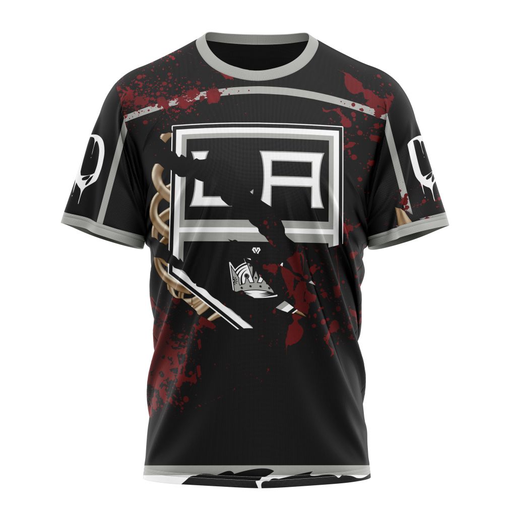 Los Angeles Kings Specialized Design Jersey With Your Ribs For Halloween Personalized Name And Number T-Shirt Oregontrailrvpk Shirt