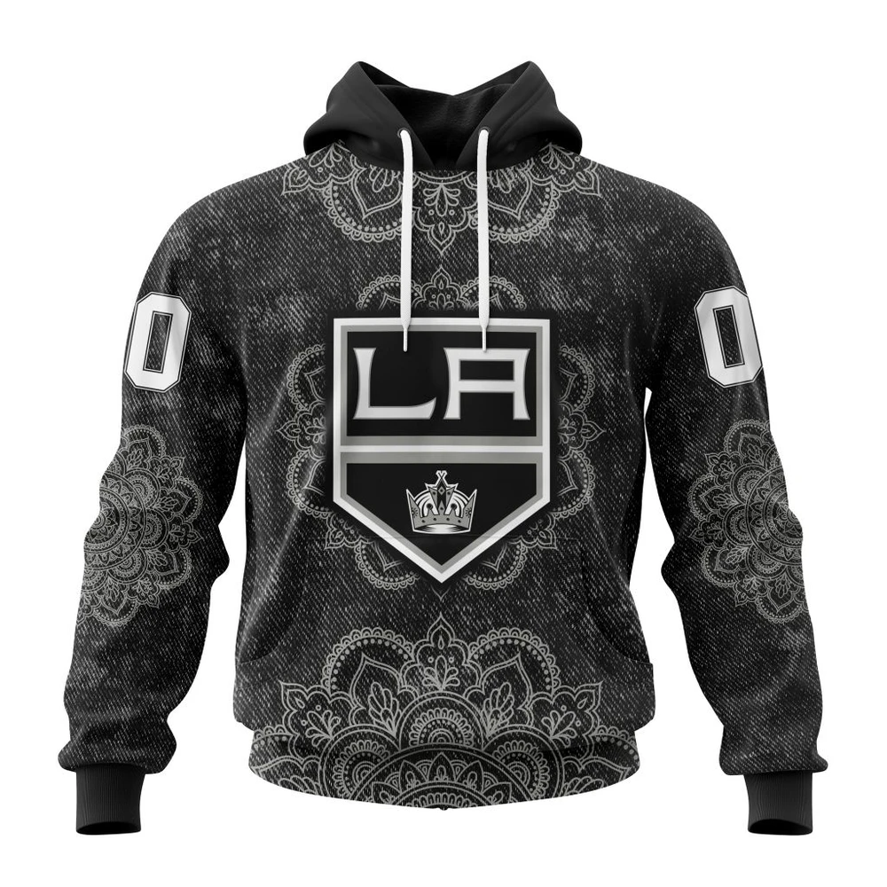 Los Angeles Kings Specialized Mandala All Over Print Hoodie Style 36955