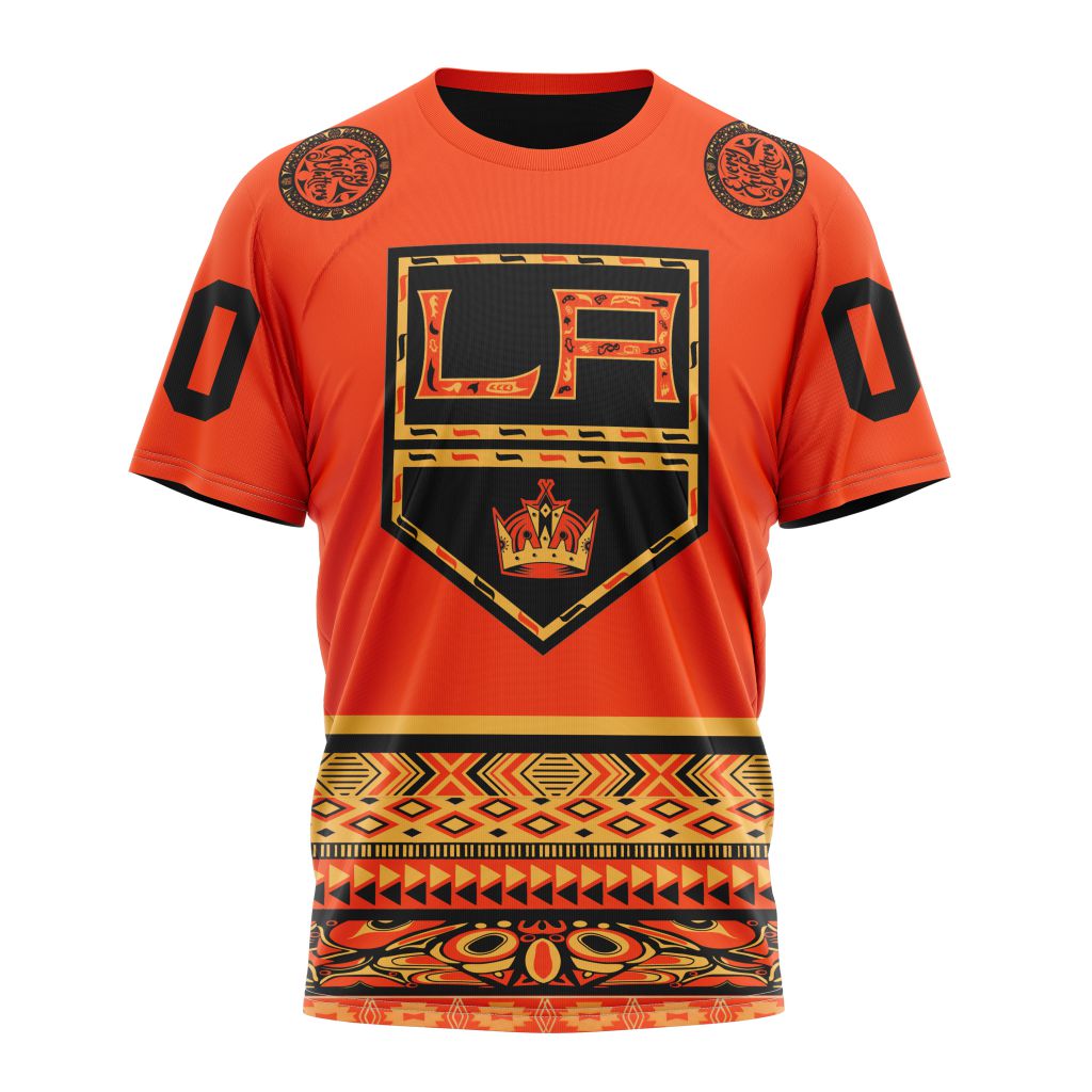 Los Angeles Kings Specialized National Day For Truth And Reconciliation Personalized Name And Number T-Shirt Oregontrailrvpk Shirt