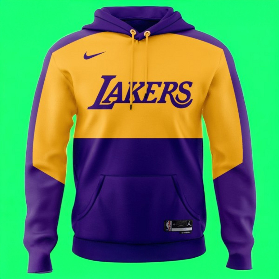 Los Angeles Lakers x One Piece New Hoodie Good Gifts For Basketball Fans