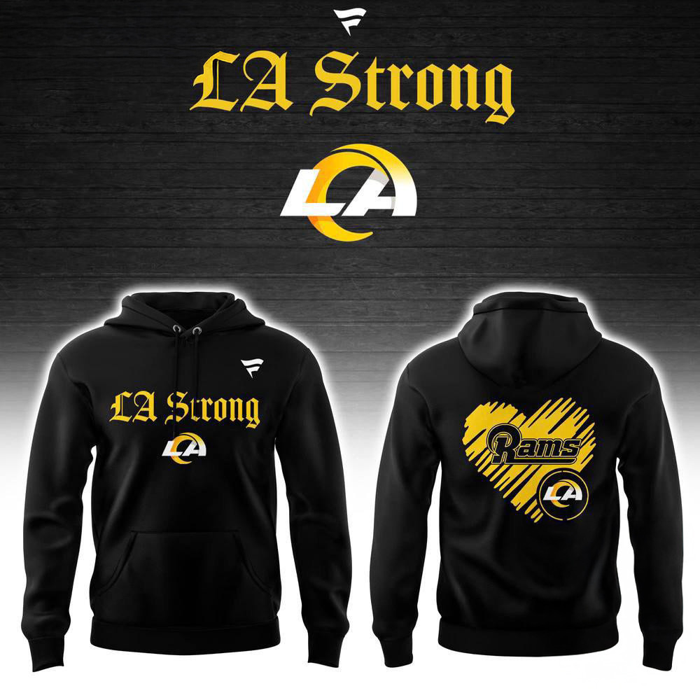 Los Angeles Rams Fire Department Hoodie