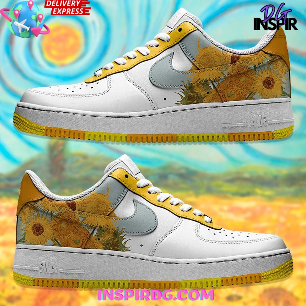 Los Girasoles Van Gogh Limited Edition Air Force 1