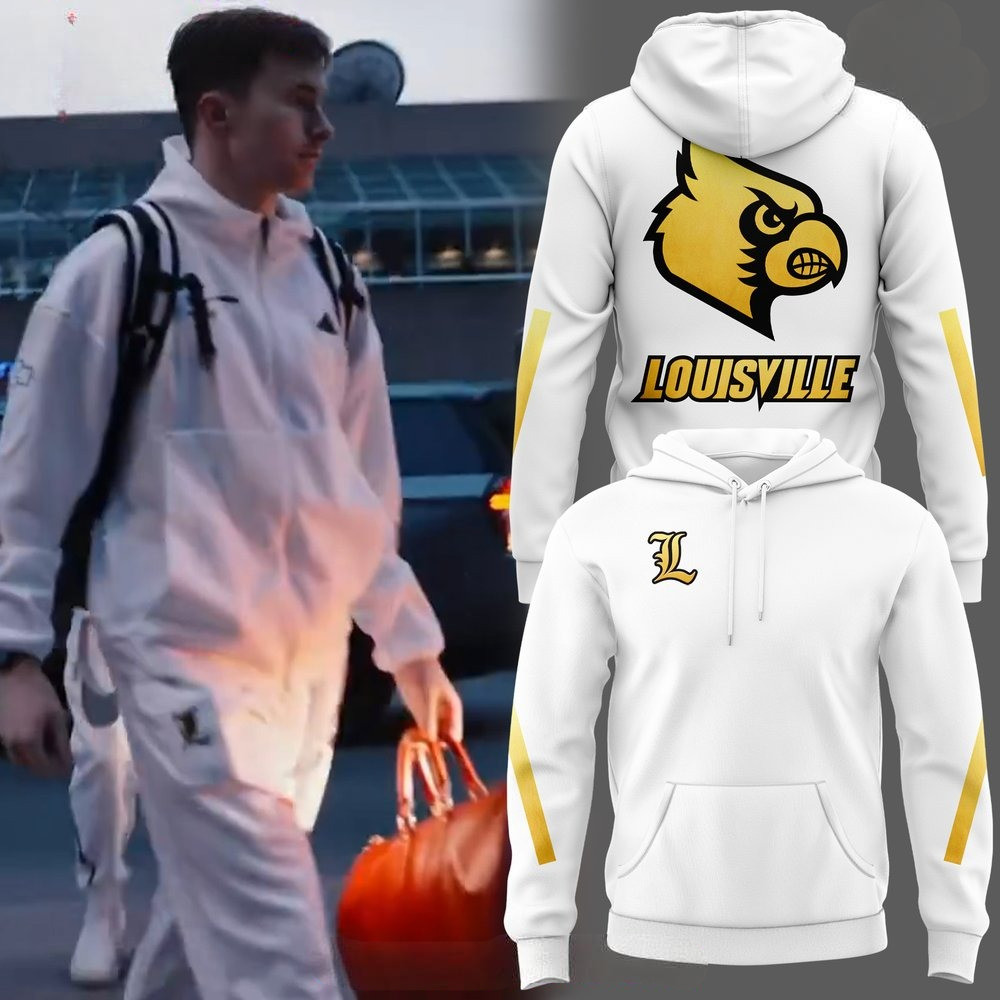 Louisville Cardinals Men's March Madness Basketball Hoodie Gifts
