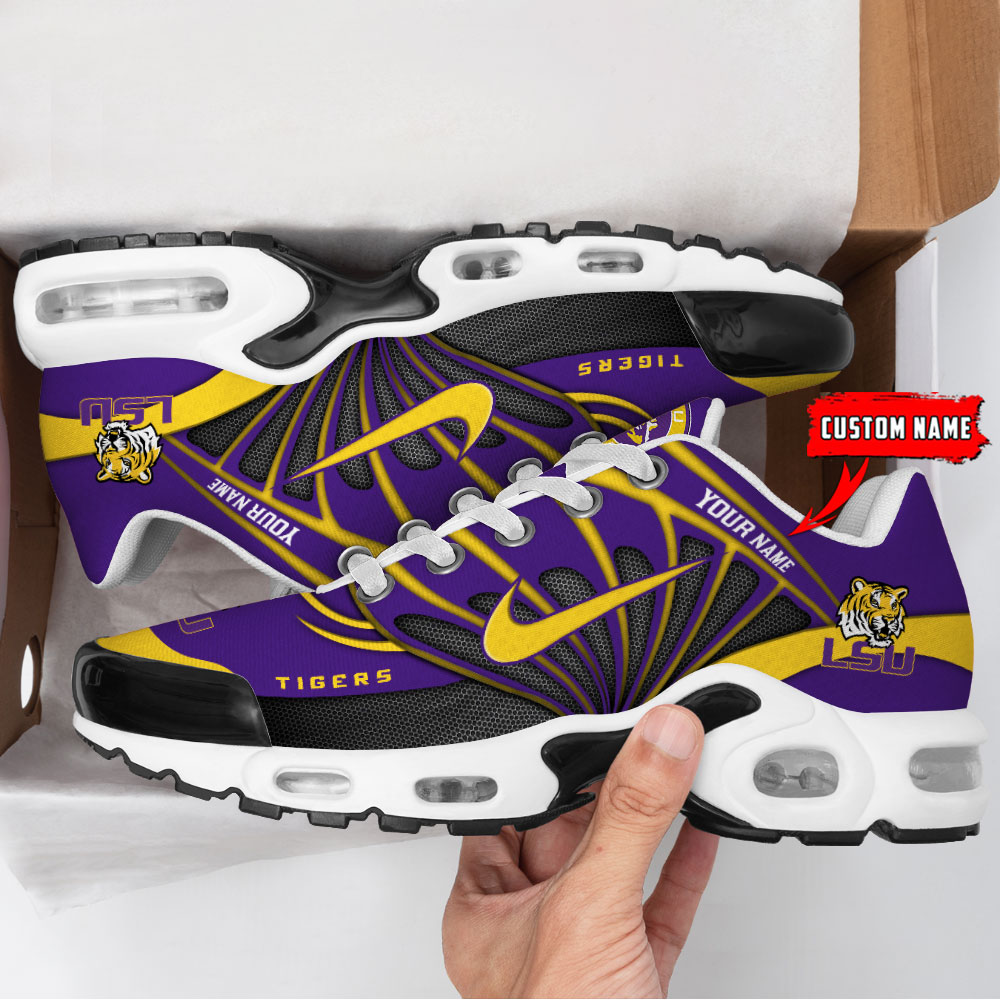 LSU Tigers Air Max Plus Shoes Sneakers For Men And Women