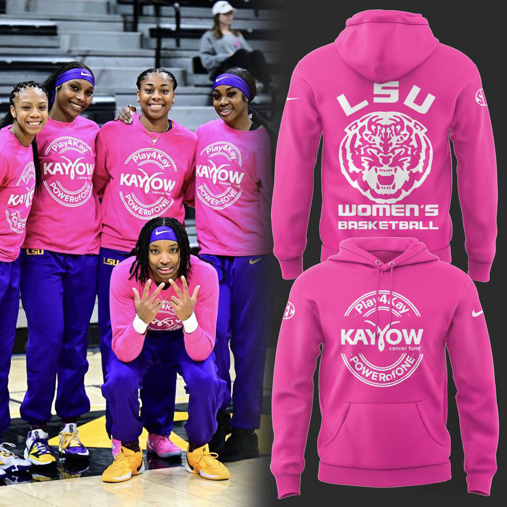 LSU Tigers Women's Basketball Play4Kay Hoodie Basketball