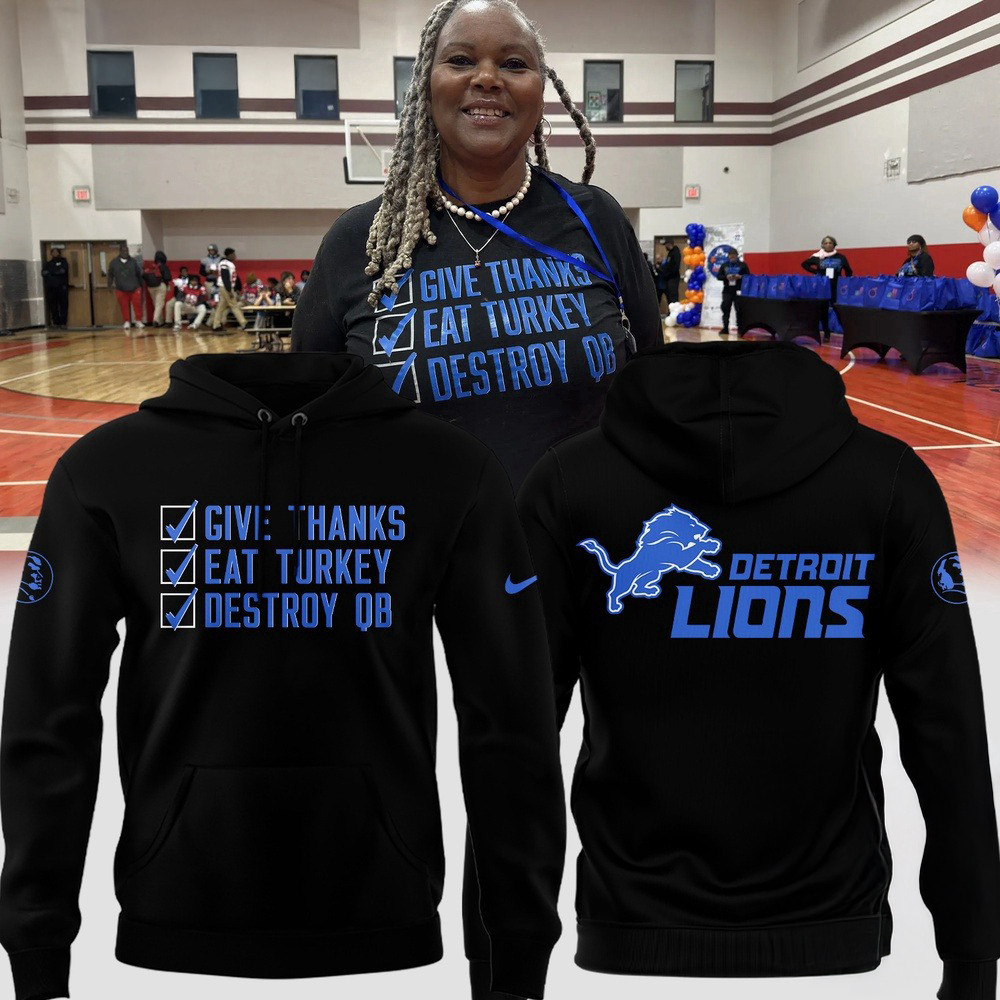 Mama Reader's Detroit Lions Special New Hoodie Gift Ideas For Football Lovers