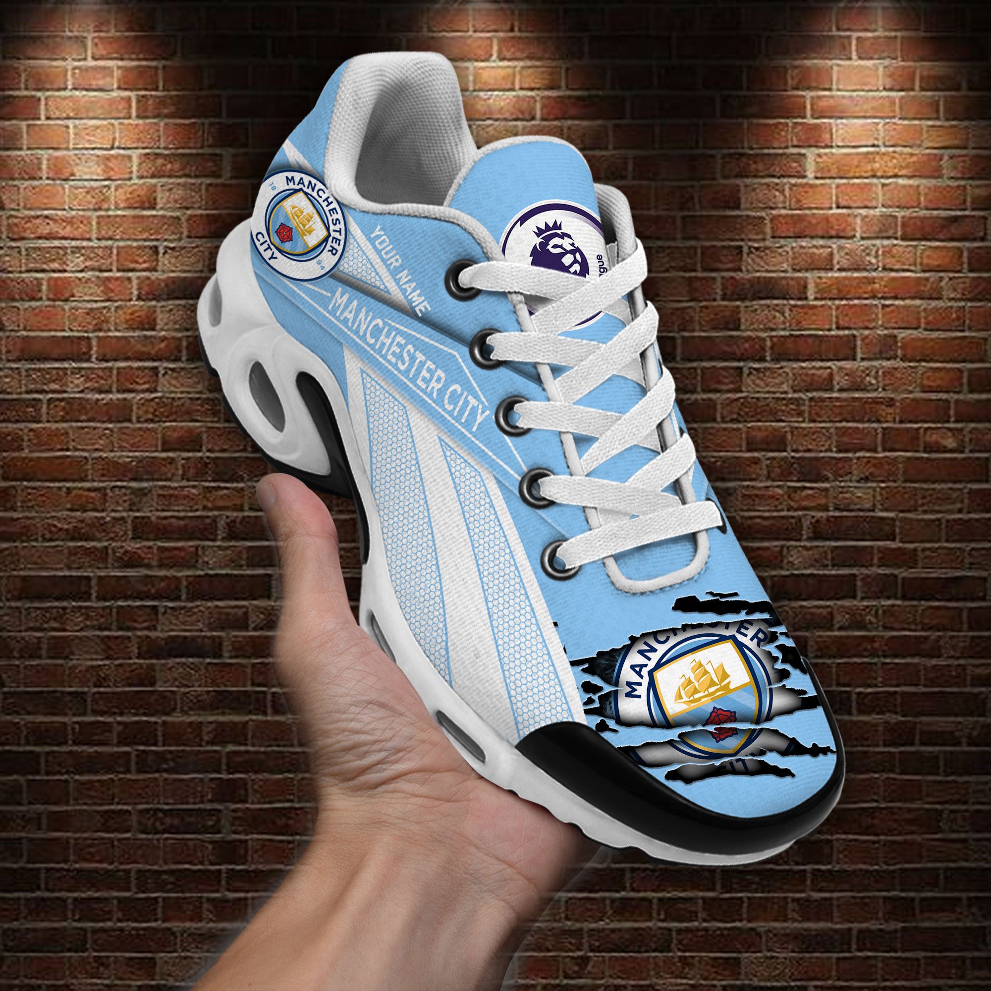 Manchester City F.C Air Max Plus Shoes Sneakers For Men And Women