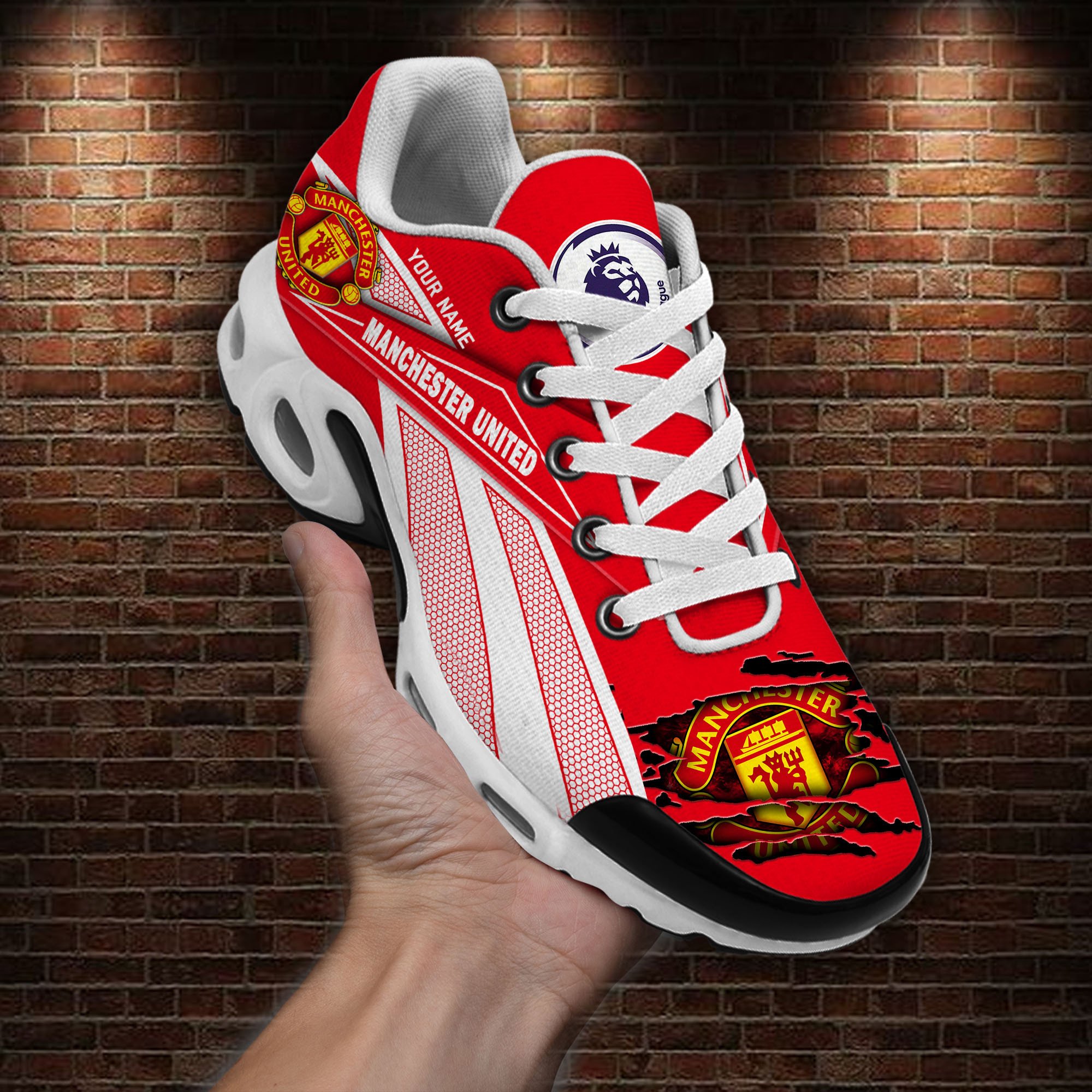 Manchester United Air Max Plus Shoes Sneakers For Men And Women