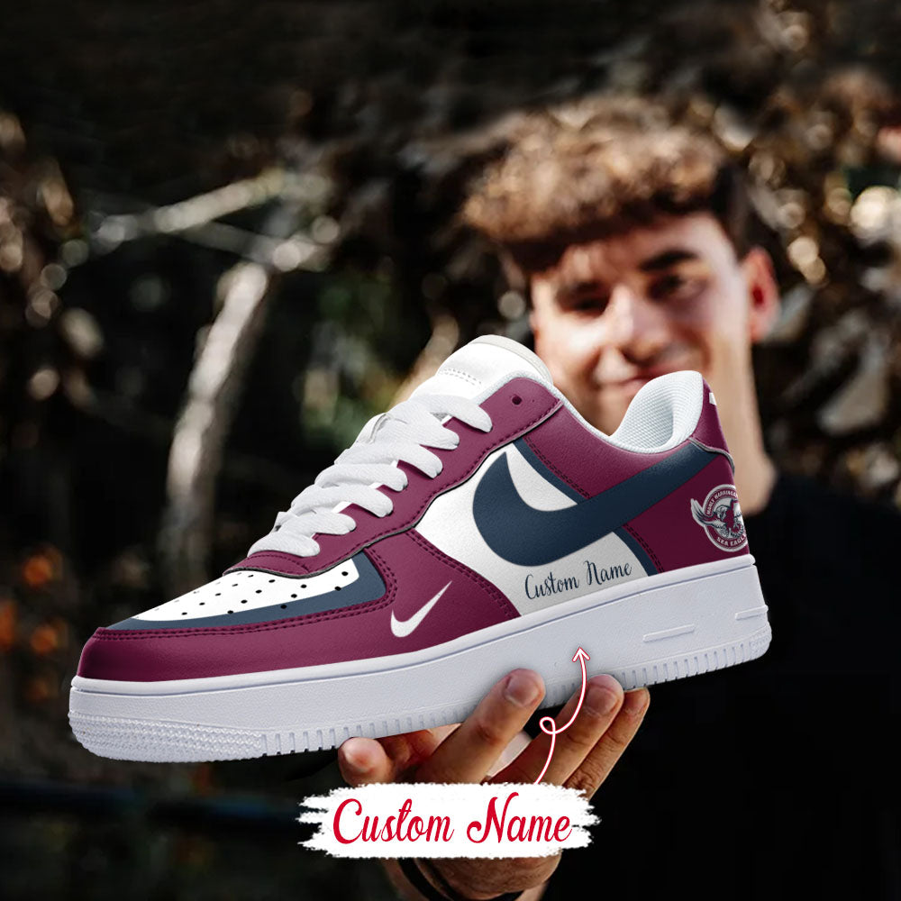 Manly Warringah Sea Eagles Air Low-Top Sneakers Shoes For Men And Women