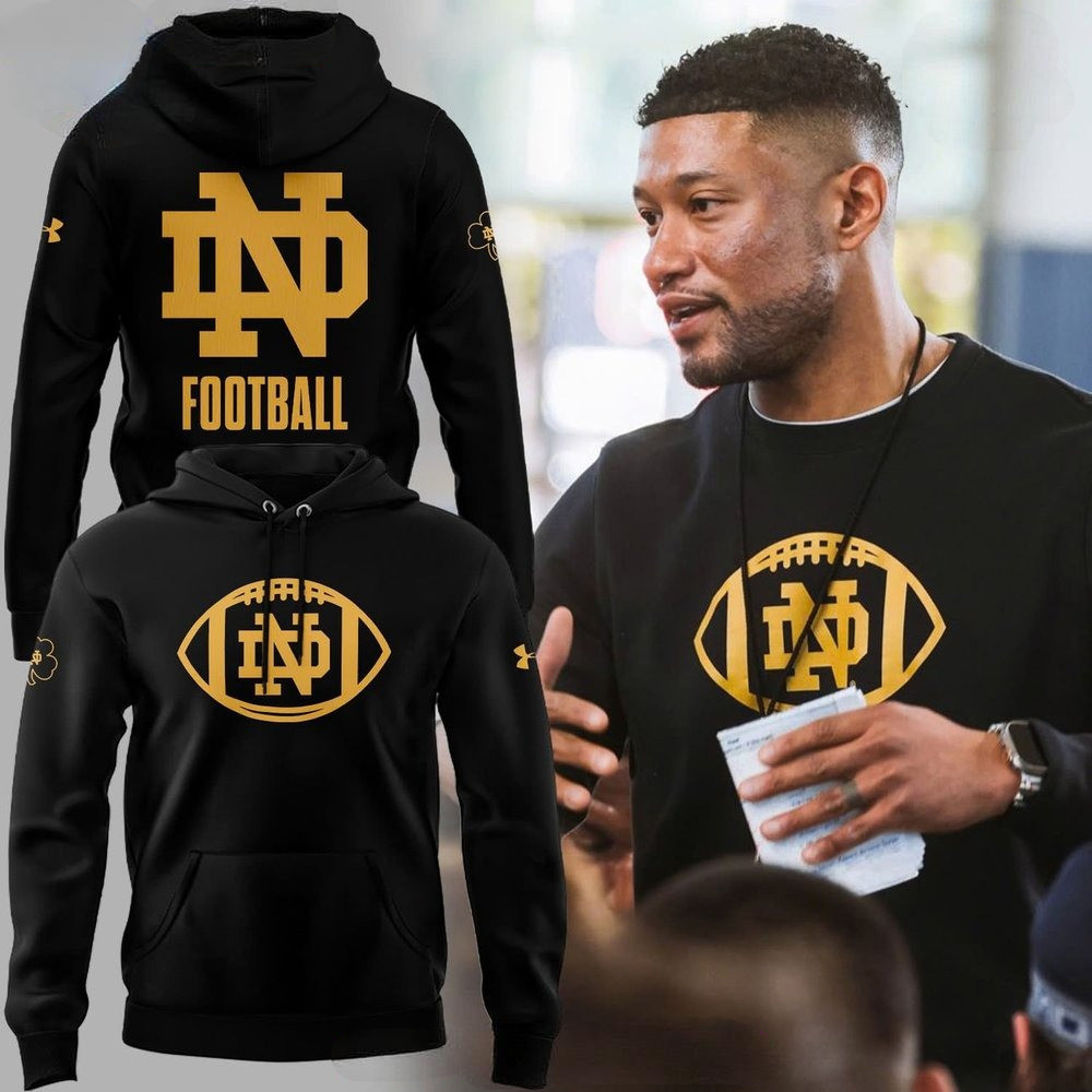 Marcus Freeman Notre Dame Fighting Irish Special Black Hoodie Gift For Football Lovers