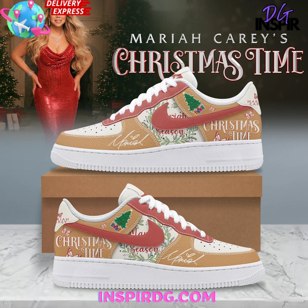 Mariah Carey Christmas Time Limited Edition Air Force 1