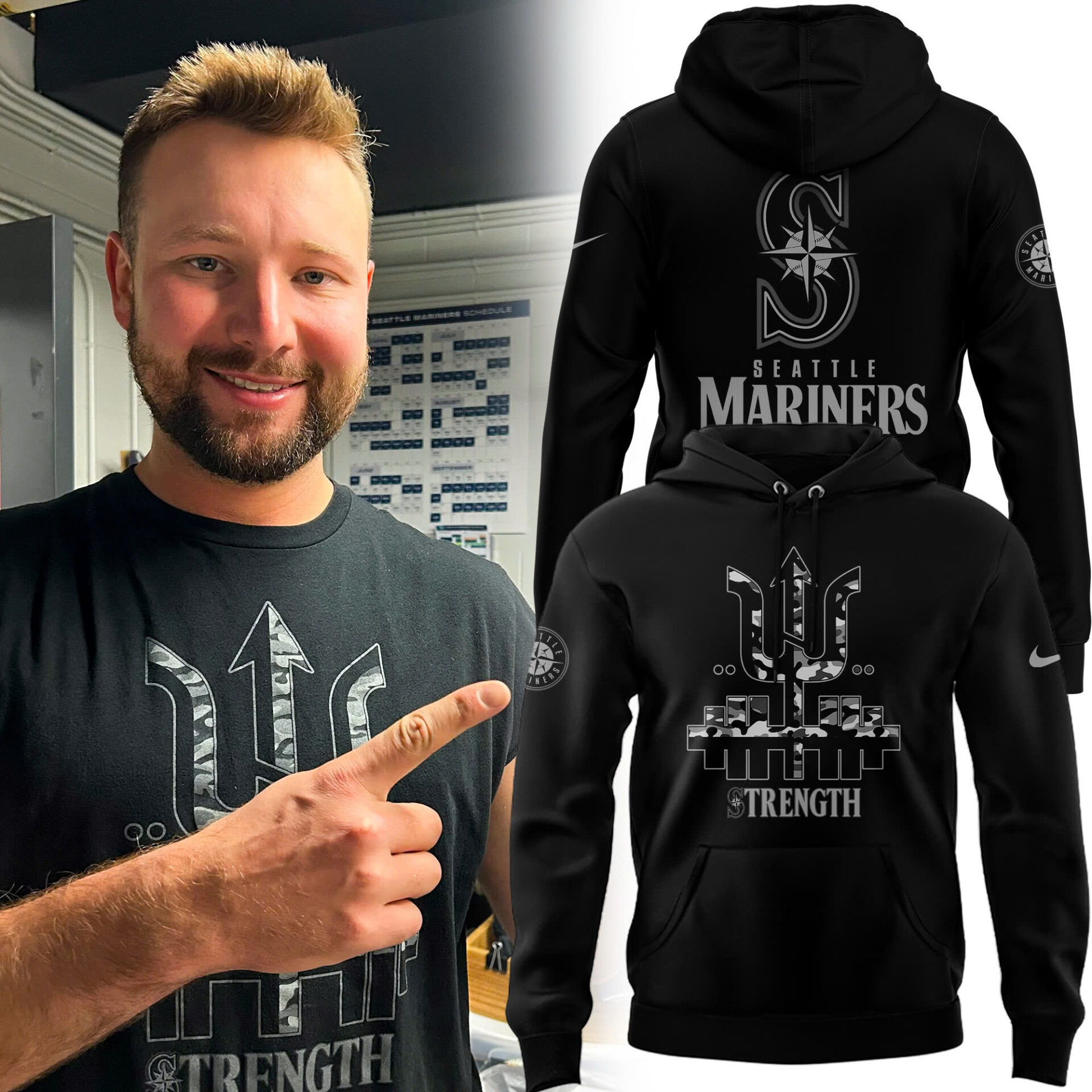 Mariners Baseball Cal'S Hoodie Best