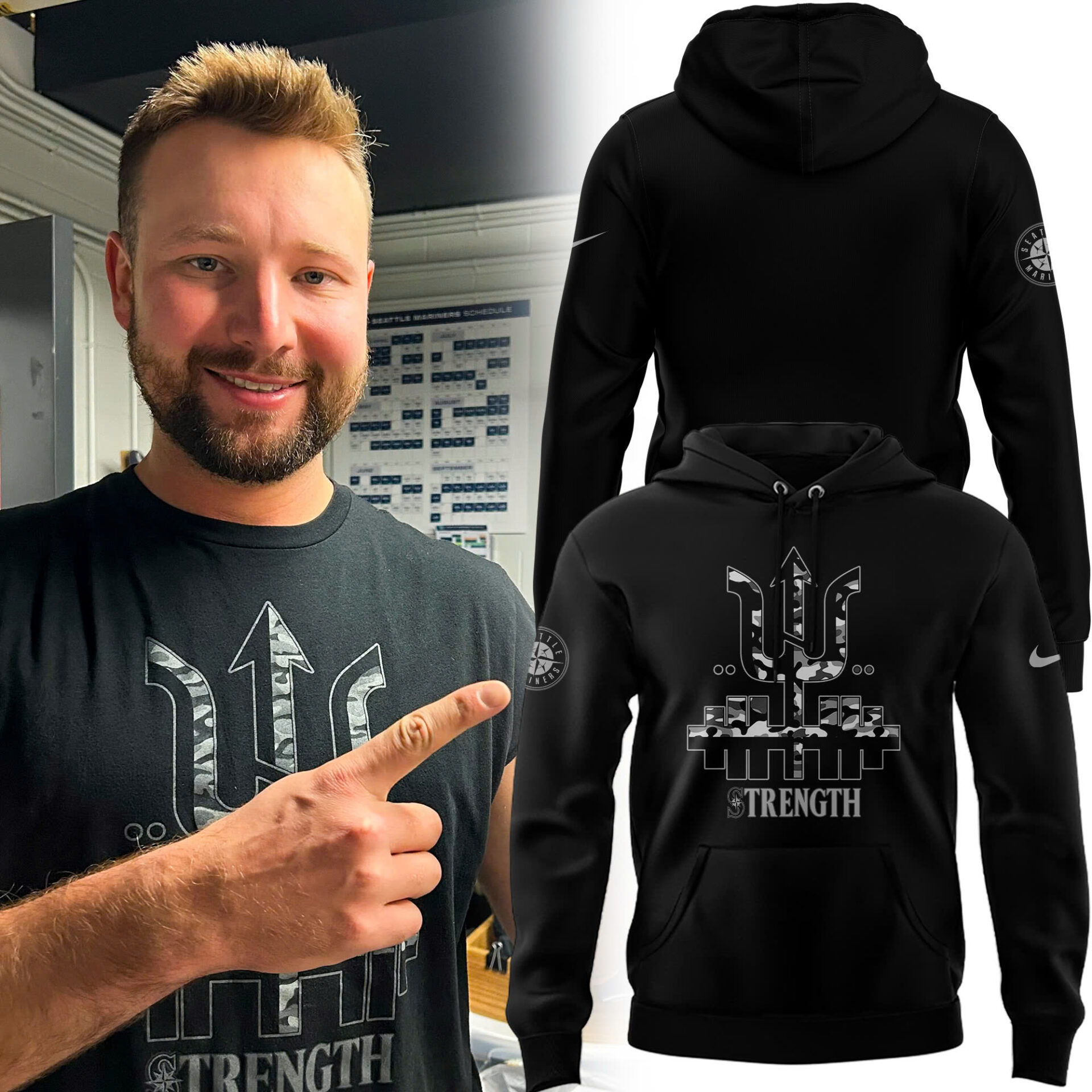 Mariners Baseball Cal'S Hoodie Good