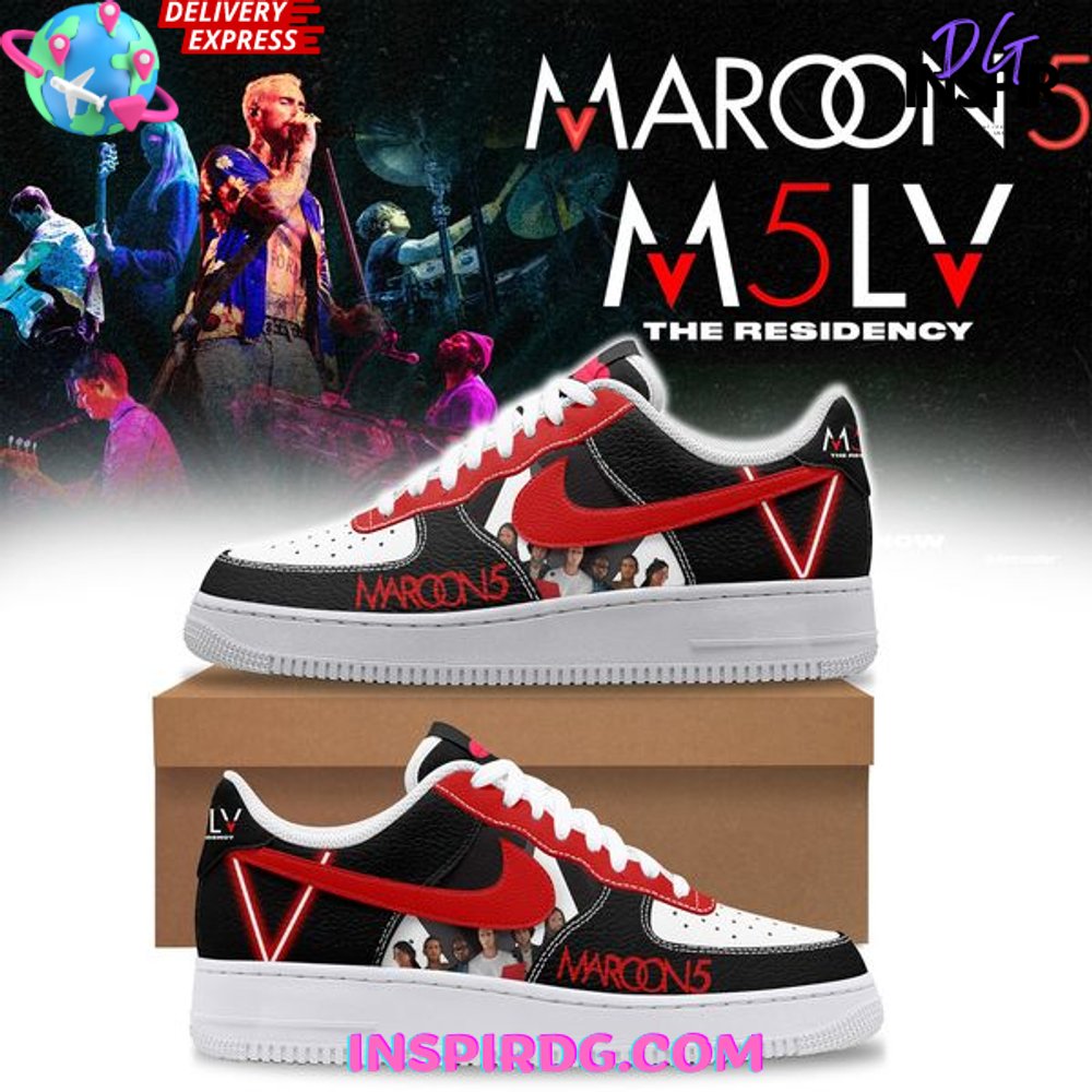 Maroon 5 Las Vegas Residency Limited Edition Air Force 1