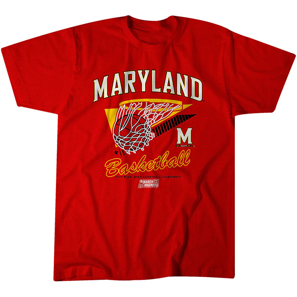 Maryland Basketball NCAA 2025 March Madness Champion Shirt Crab 5 T-Shirt Oregontrailrvpk Shirt