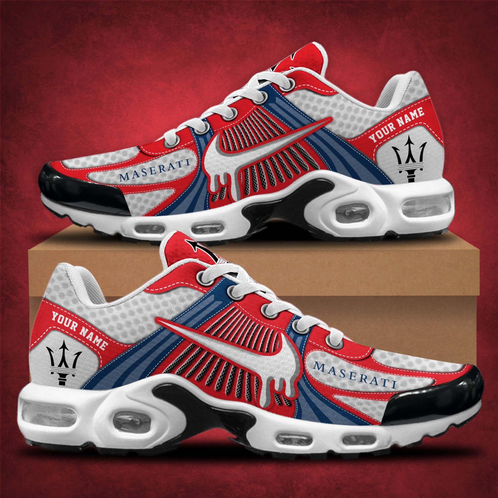MASERATI Air Max Plus Shoes Sneakers For Men And Women