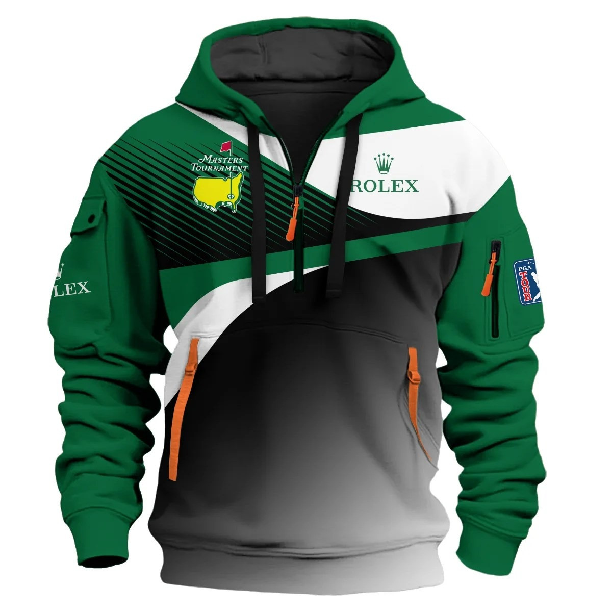 Masters Tournament Golf Quarter Zip Hoodie The Masters 2025 Merch Golfers