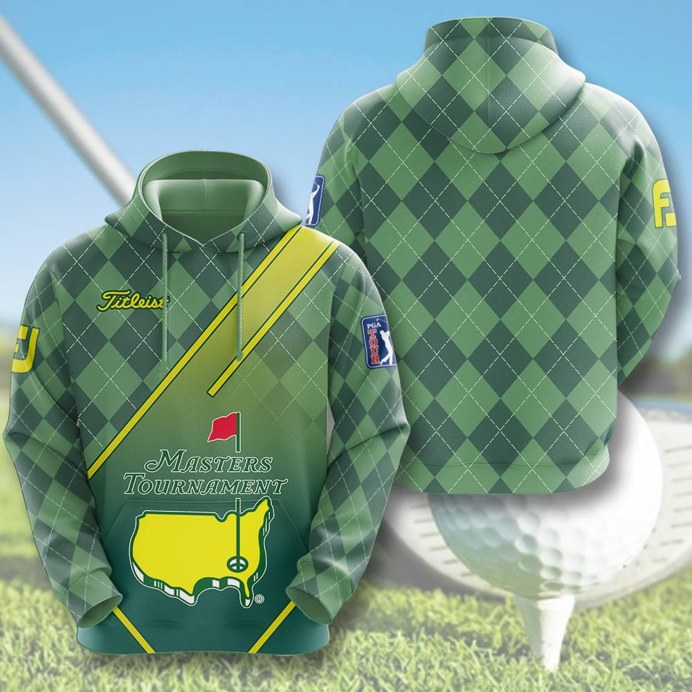 Masters Tournament Titl 3D Hoodie Golf Idea Presents