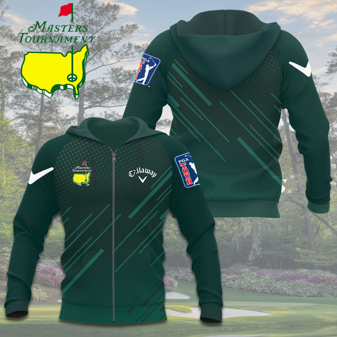 Masters Tournament X Calw 3D Zip Hoodie Awesome Golf Gifts