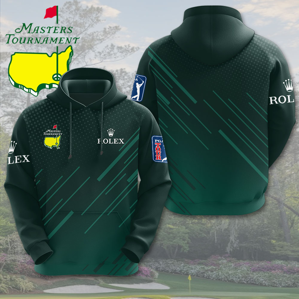 Masters Tournament X Rolex 3D Hoodie Stuff For Golfers