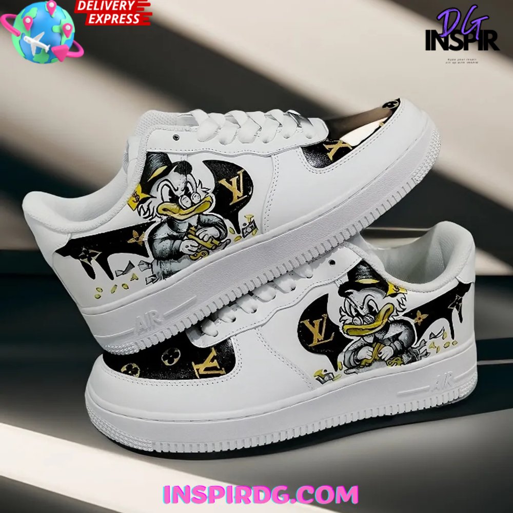 MC Duck x LV Limited Edition Air Force 1