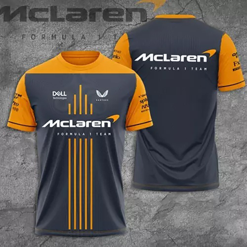 McLaren F1 All Over Printed Formula Racing T-Shirt Oregontrailrvpk Shirt