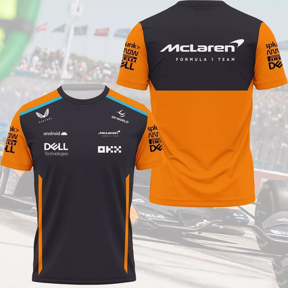 McLaren F1 Formula Racing T-Shirt Him Her Oregontrailrvpk Shirt