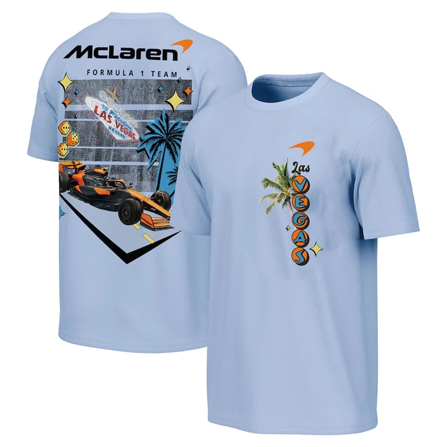 McLaren F1 Team 2025 Las Vegas Grand Prix T-Shirt For Son Oregontrailrvpk Shirt