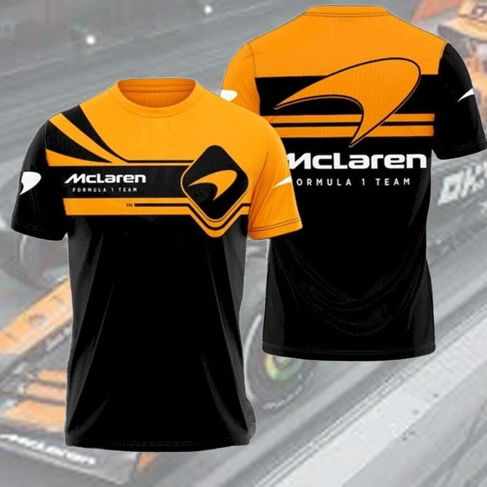 McLaren Logo Racing Formula 1 T-Shirt F1 T-Shirt Gift For McLaren Fans Oregontrailrvpk Shirt