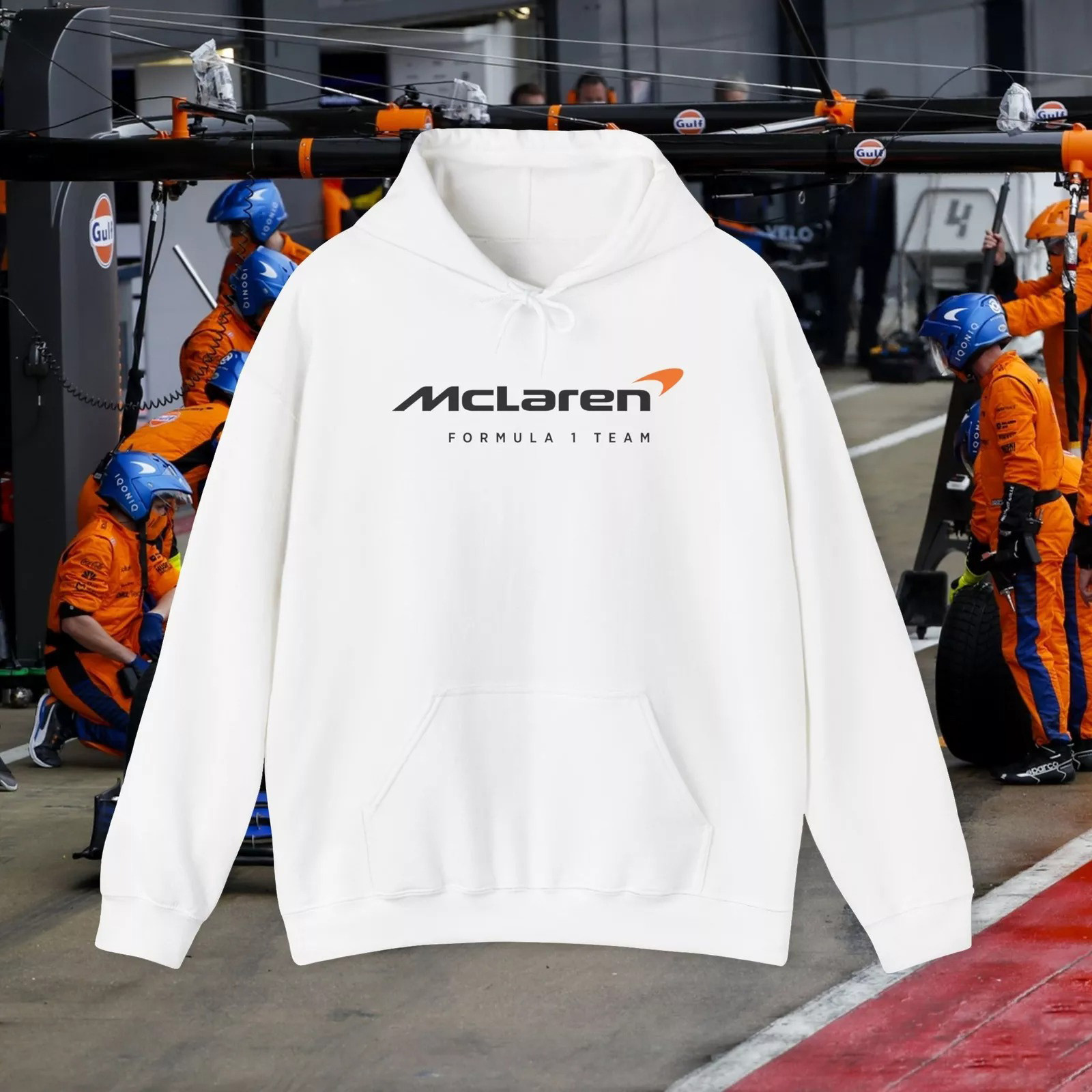 McLaren Racing Team F1 Formula One Hoodie Gifts For Racing Lovers