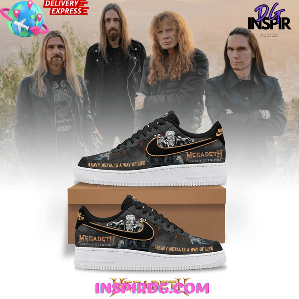 Megadeth Destroy All Enemies Limited Edition Air Force 1