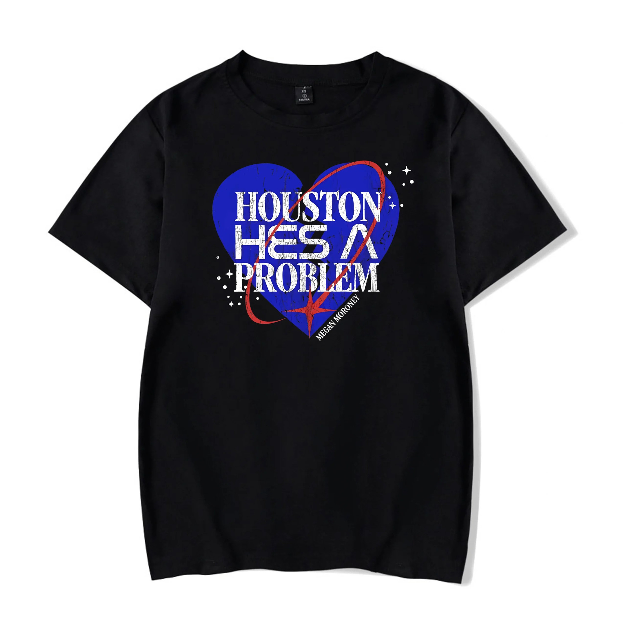 Megan Moroney Merch Shirt Houston He's A Problem T-Shirt For Her Oregontrailrvpk Shirt