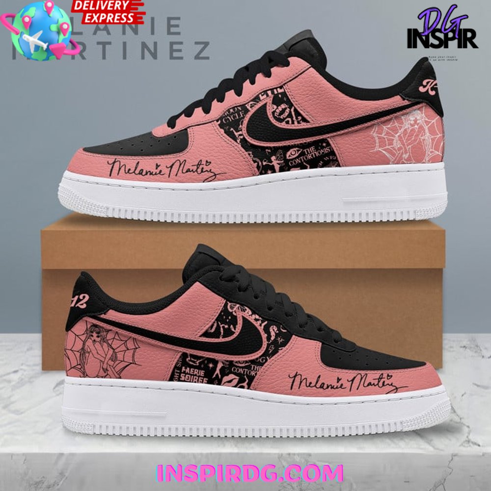 Melanie Martinez Black Pink Air Force 1