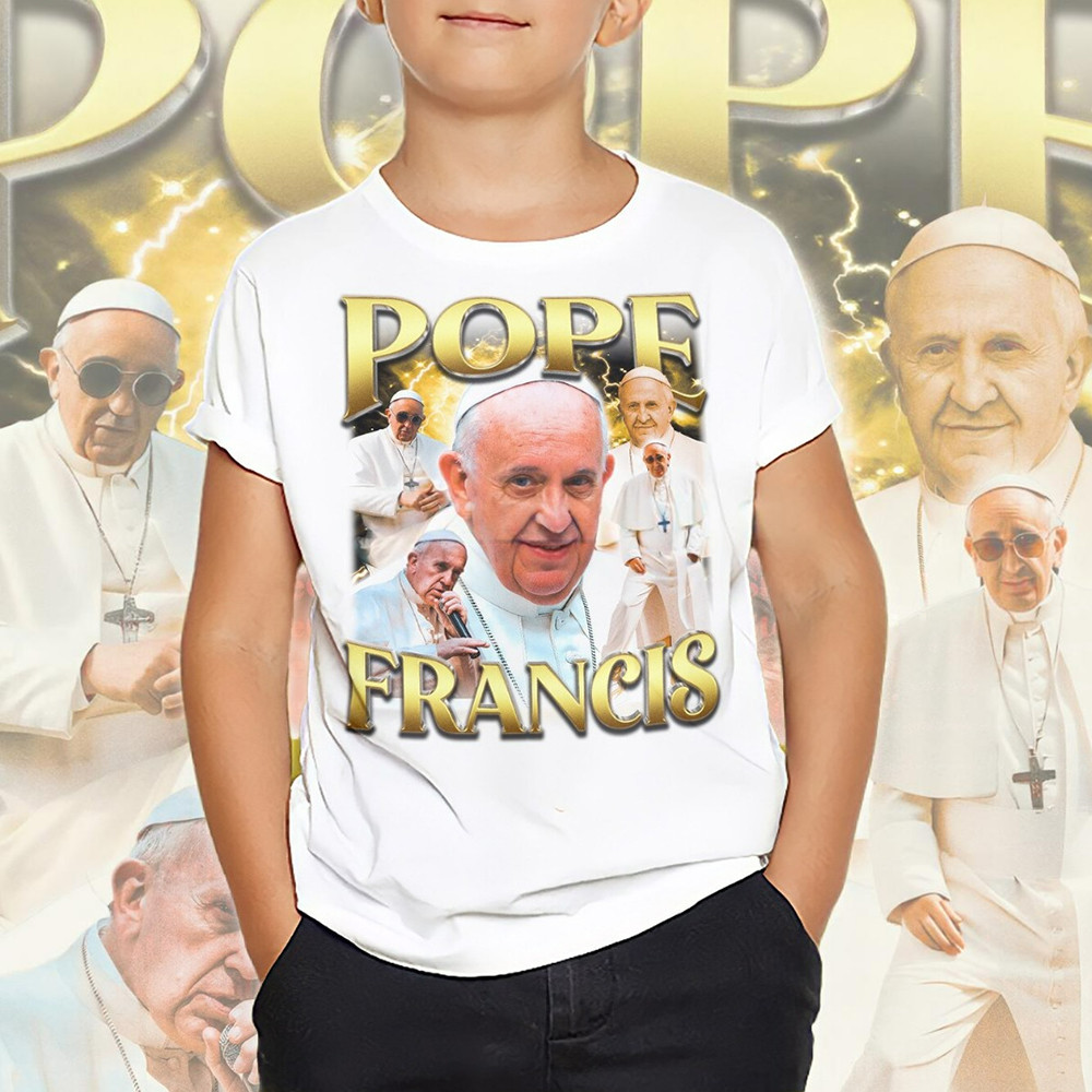Memory Pope Francis Shirt Pope Francis T-Shirt For Children's Oregontrailrvpk Shirt