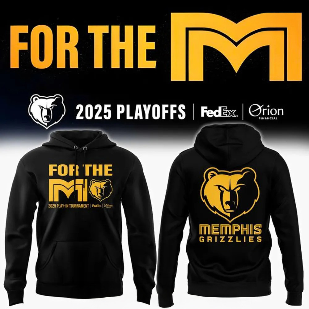 Memphis Grizzlies 2025 Playoffs 'For The M' Hoodie Good Gifts For Basketball Lovers