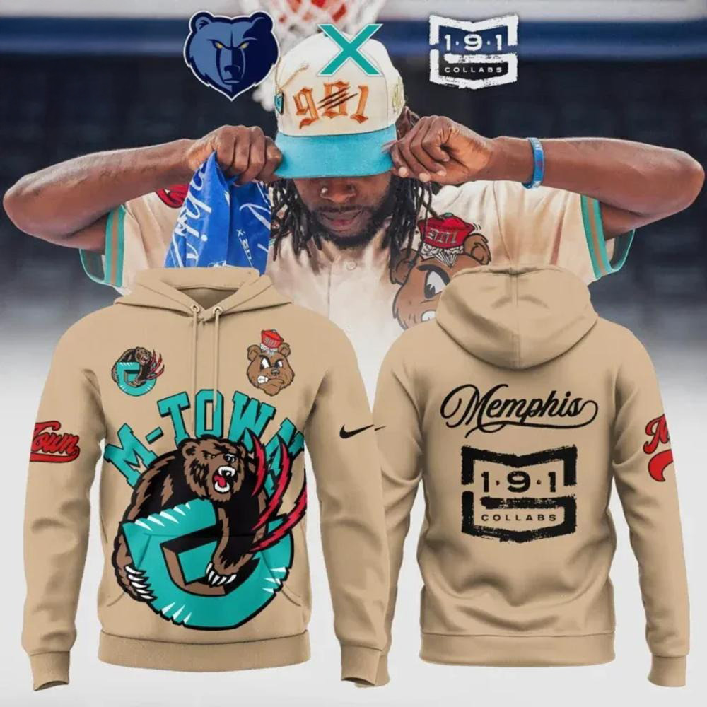 Memphis Grizzlies x 191 Collabs Presented by Hennessy Limited Edition Hoodie
