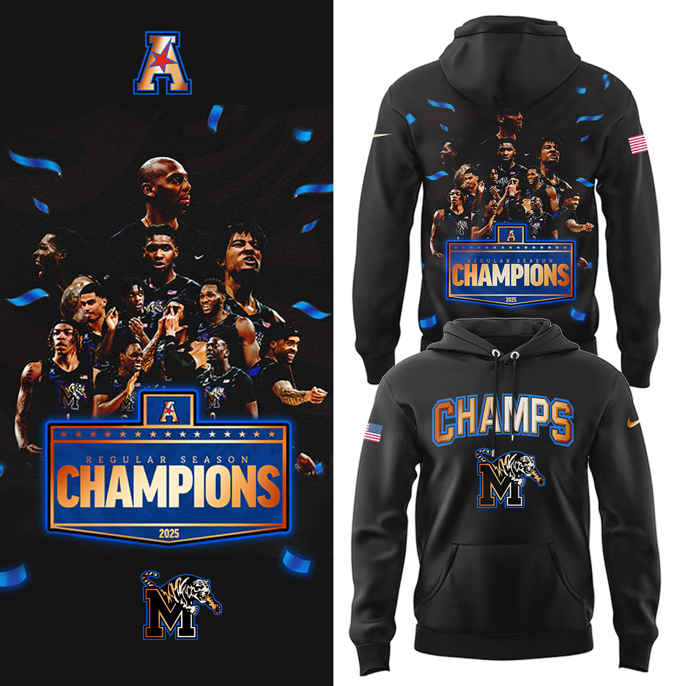 Memphis Men's Basketball x Champions Hoodie Senior Night Gifts For Basketball Players