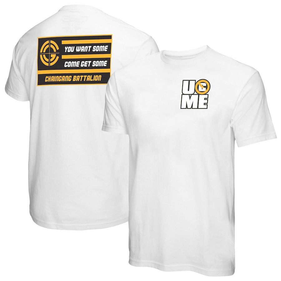 Men's White John Cena WrestleMania There And Back You Can't See Me T-Shirt Oregontrailrvpk Shirt