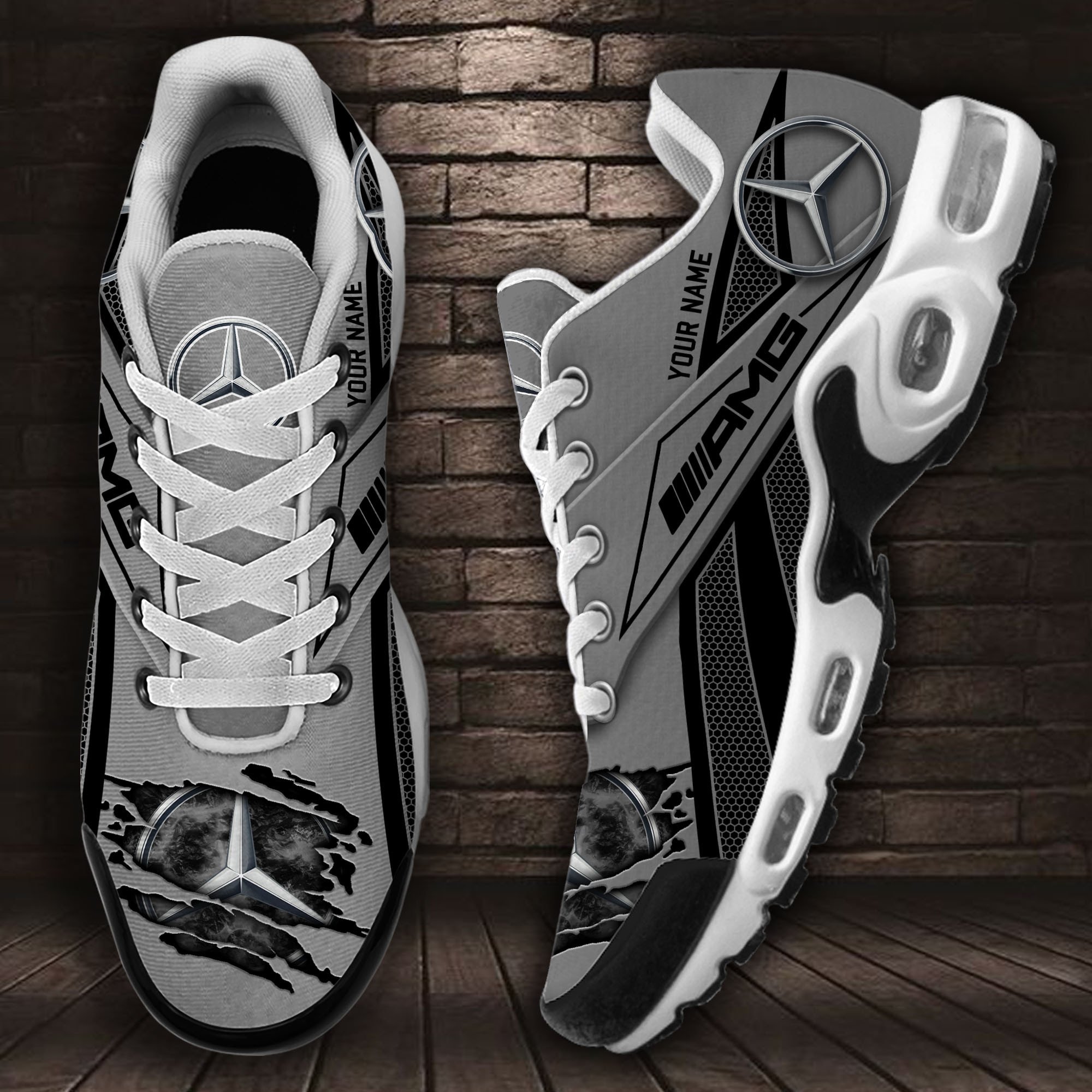 Mercedes-AMG Air Max Plus Shoes Sneakers For Men And Women