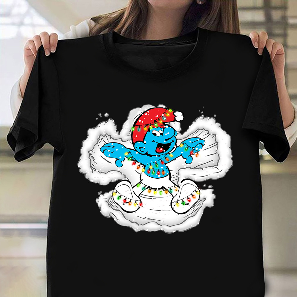 Merry Christmas Smurf Shirt murf Xmas Tee Shirt Christmas Oregontrailrvpk Shirt