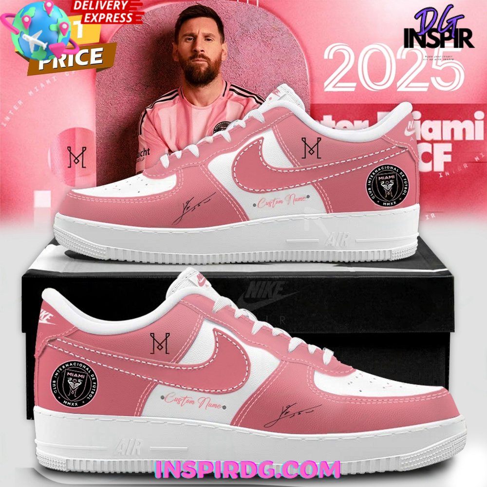 Messi Inter Miami Limited Edition Air Force 1