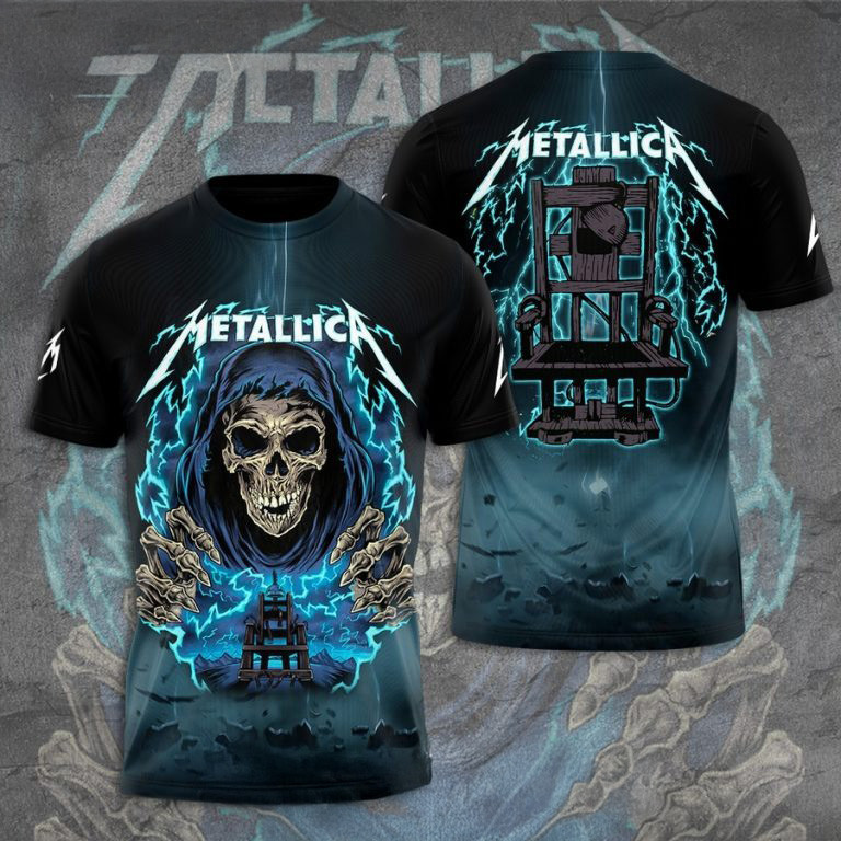 Metallica Band New Version T-Shirt Music Lovers Gifts Oregontrailrvpk Shirt