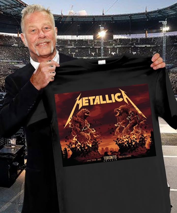 Metallica M72 World Tour 2025 Toronto T-Shirt King Kong Metallica Tour Merch Oregontrailrvpk Shirt