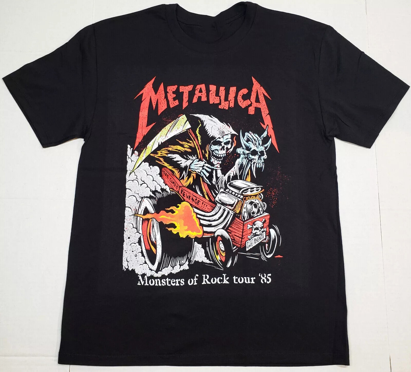 Metallica Monsters Of Rock Tour'85 T-Shirt For Dads Who Have Everything Oregontrailrvpk Shirt